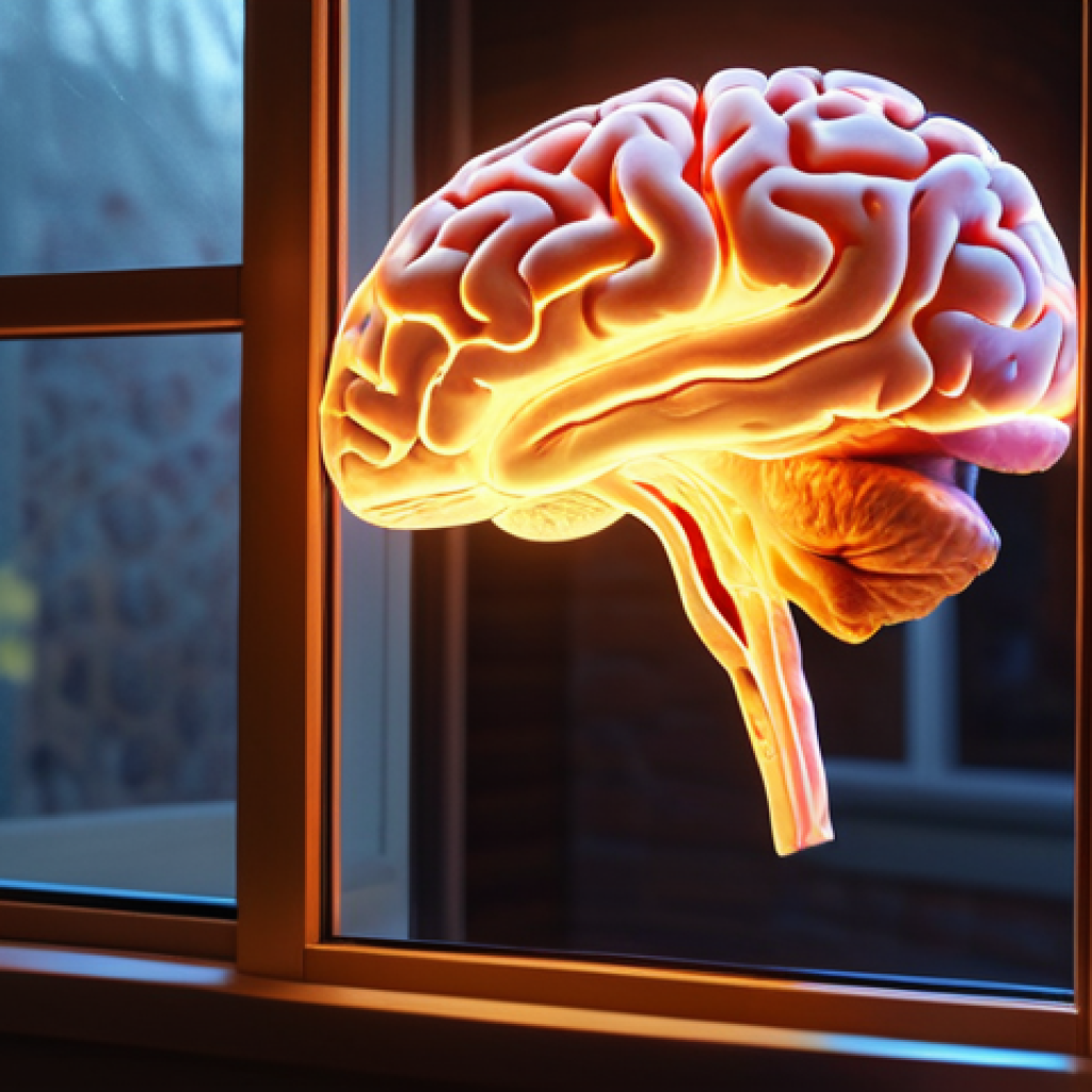 **

A person looking through a window into a glowing brain, representing understanding customer behavior.  Visualize data streams and light within the brain.  Warm, inviting colors.

**