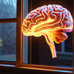 **

A person looking through a window into a glowing brain, representing understanding customer behavior.  Visualize data streams and light within the brain.  Warm, inviting colors.

**